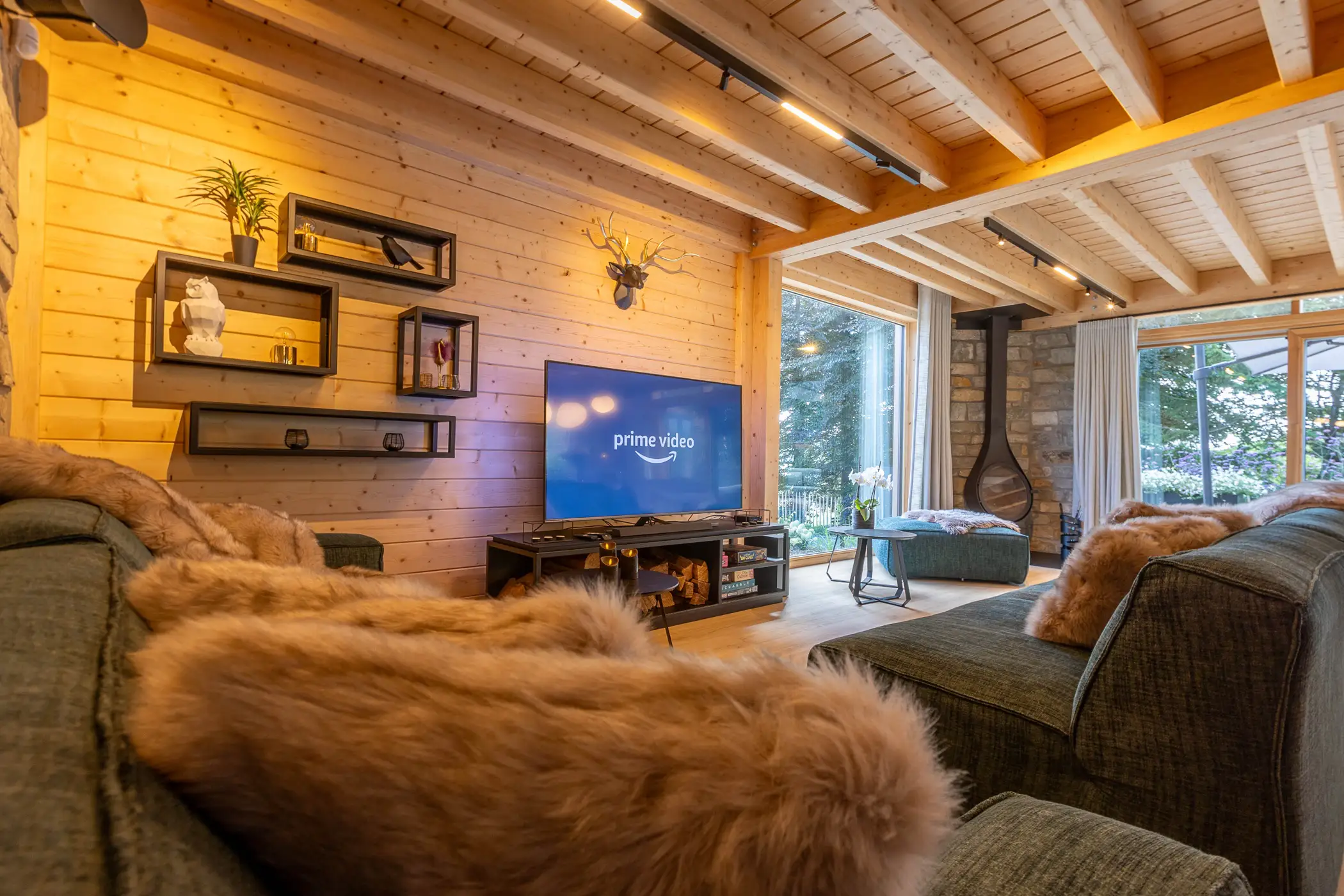 Cottage for 10 people in Tenneville Villa Wood